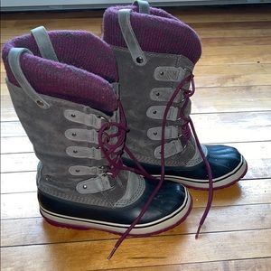 Sorel Joan of Arctic Knit Waterproof Boots
